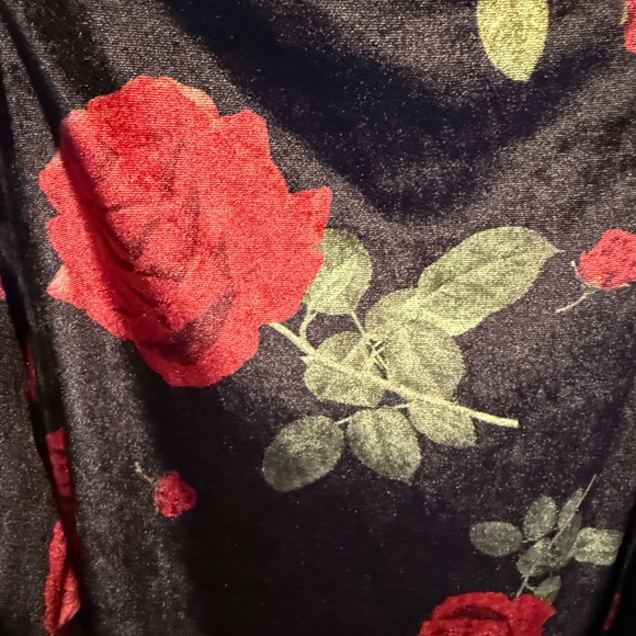 For Love & Lemons Yara Rose Velour Mini Dress Size 2X - Picture 6 of 16